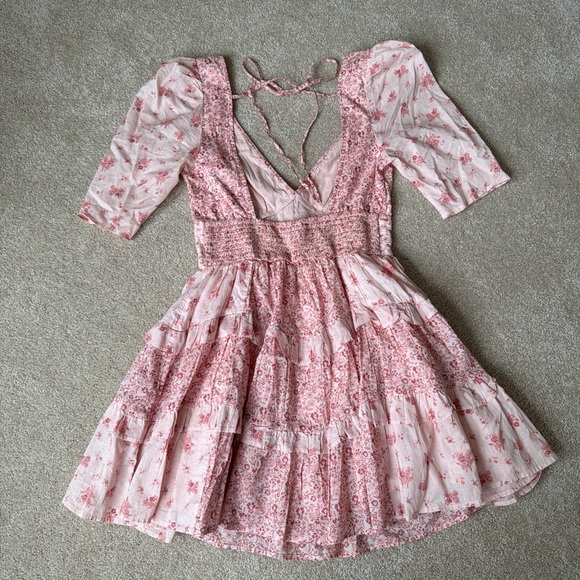 American Eagle Pink Girly Dress - Picture 4 of 5